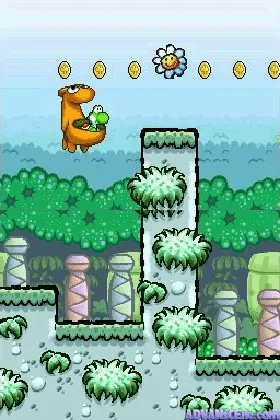 Yoshi's Island DS (USA) (Rev 1) screen shot game playing